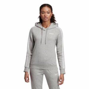 adidas Womens Essentials 3-Stripe Hoodie Size XX-Small